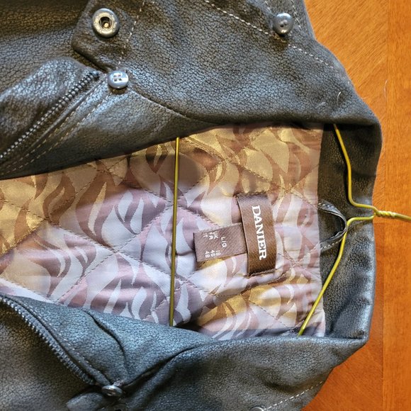 Danier brown winter jacket - Picture 2 of 2